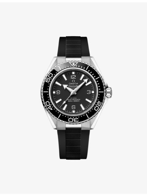 OMEGA Seamaster Planet Ocean 600M Stainless-Steel Rubber-Strap Watch 42mm