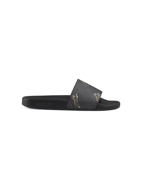 GUCCI 남자 GG 대 tigers 슬라이드 sandal