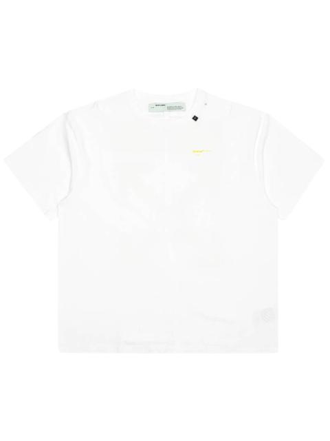 Off-White Acrylic Arrows Short Sleeve Over Tee 'White'