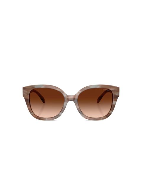 COACH marble-effect sunglasses