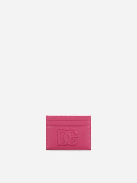 Dolce & Gabbana Calfskin card holder with DG Logo