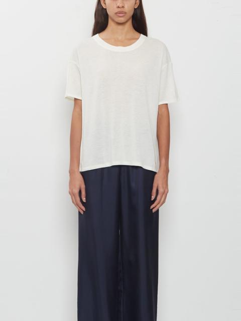 Loulou de Saison Ezra Classic Fit T-Shirt — Ivory