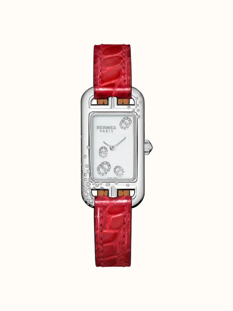 Hermès Nantucket watch, 17 x 23 mm
