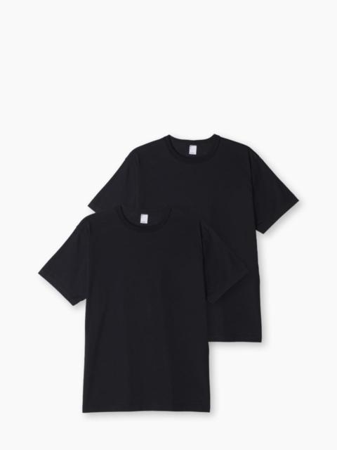 3sixteen 3SIXTEEN PIMA T-SHIRT 2 PACK BLACK