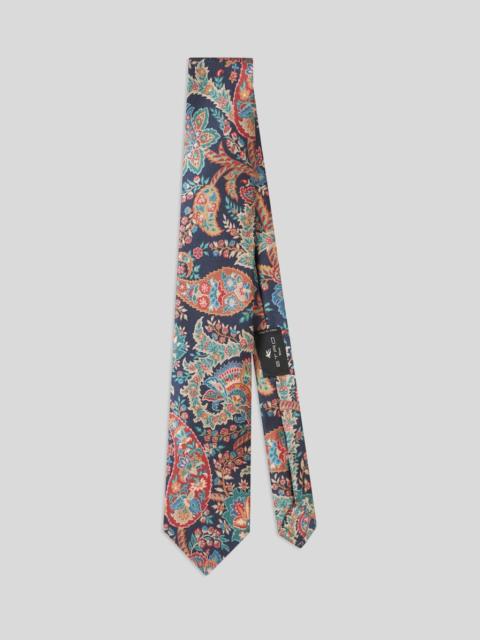 Etro FLORAL PAISLEY TIE