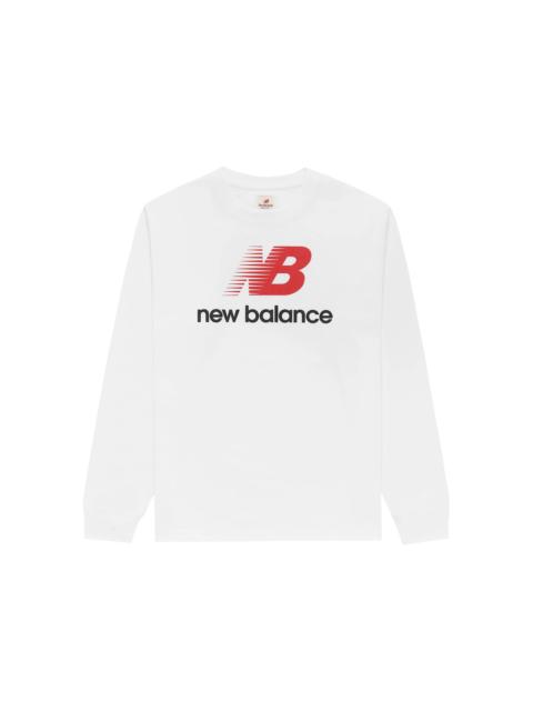 New Balance New Balance Made In USA Heritage Long Sleeve T-shirt White/Red/Black