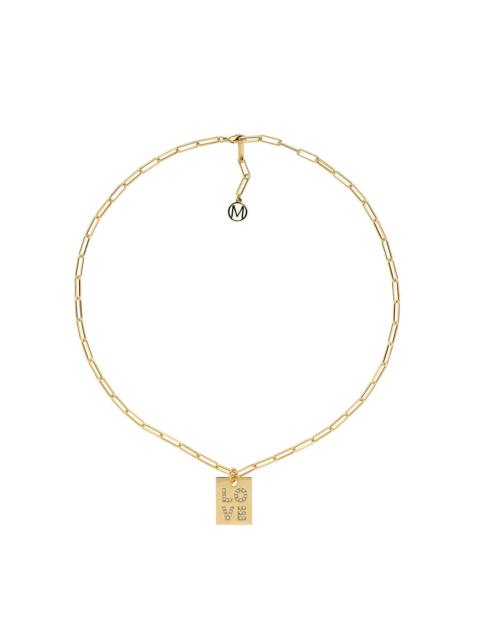 MELISSA ODABASH GOLD LOVE NECKLACE