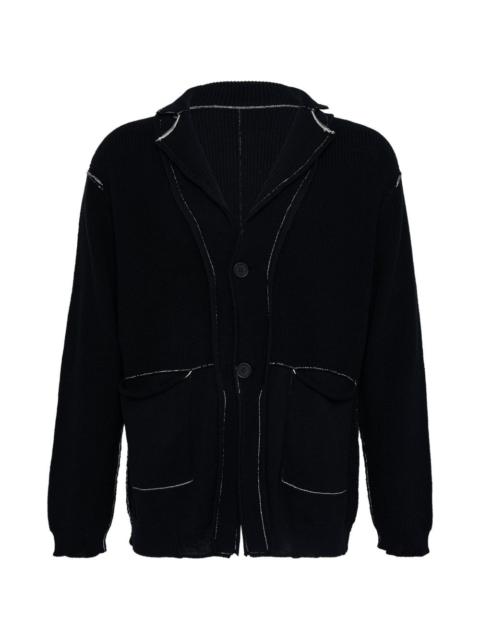 Yohji Yamamoto reversible cardigan