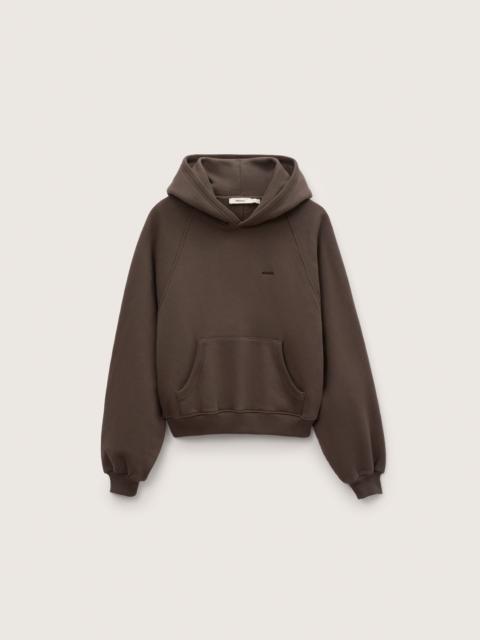 PANGAIA Womens Heavyweight Boxy Hoodie - Shadow Clay