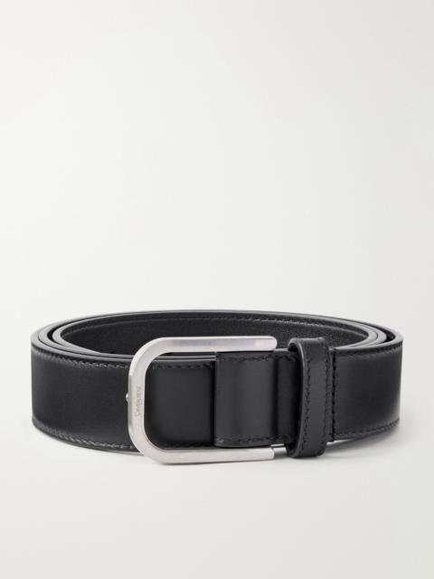 SAINT LAURENT 3cm Leather Belt