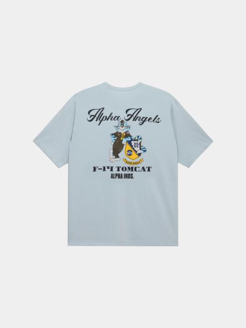 ALPHA INDUSTRIES RELAXED ALPHA ANGELS TEE