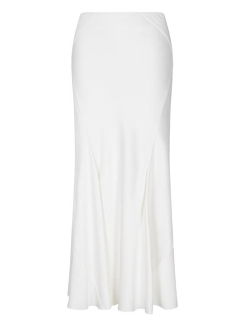 GIORGIO ARMANI panelled midi skirt