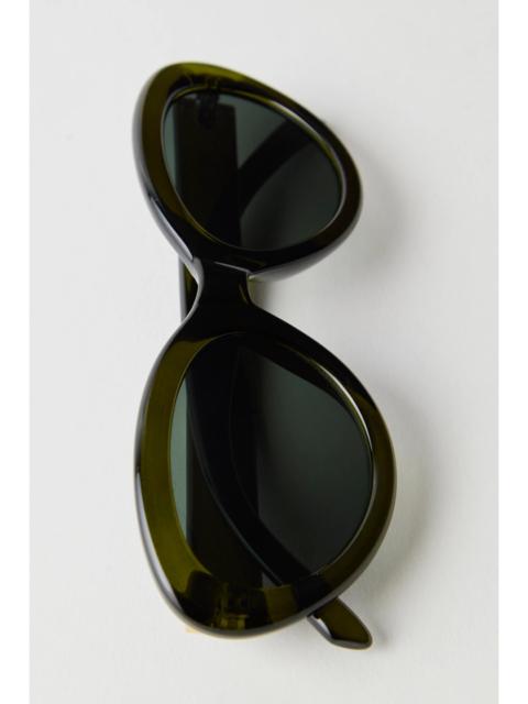 FREE PEOPLE Birdie Cat Eye Sunglasses