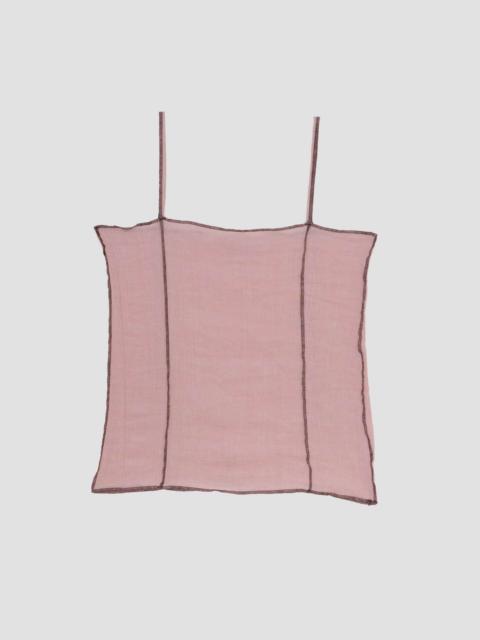 BASERANGE Shok Slip Top - Crinkle Linen