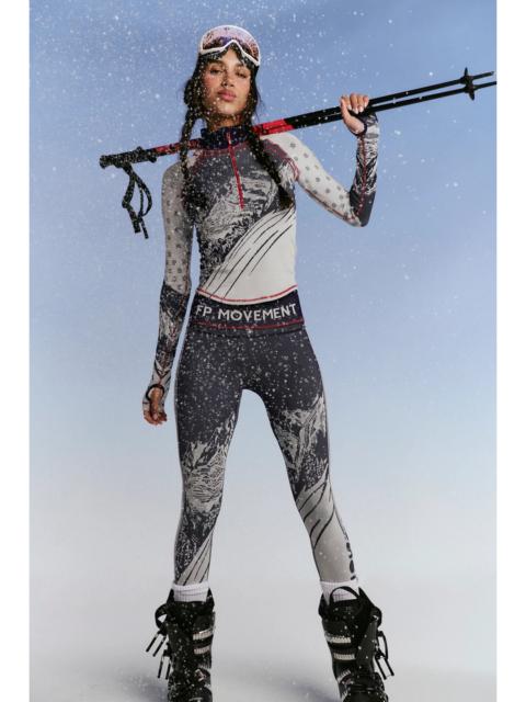 FREE PEOPLE Myoko Pop Quarter-Zip Base Layer
