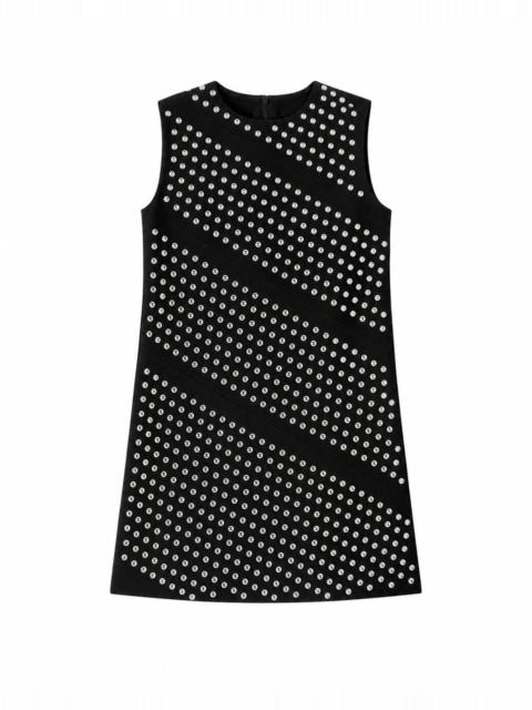 The Kooples BLACK SHORT STUDDED DRESS