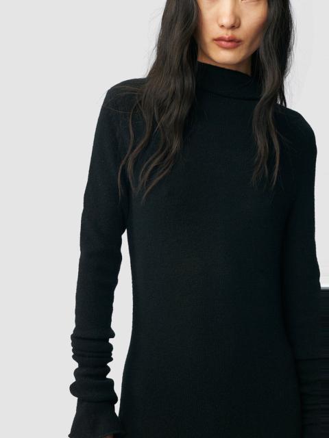 Ann Demeulemeester Zorka Long Asymmetric Draped Dress