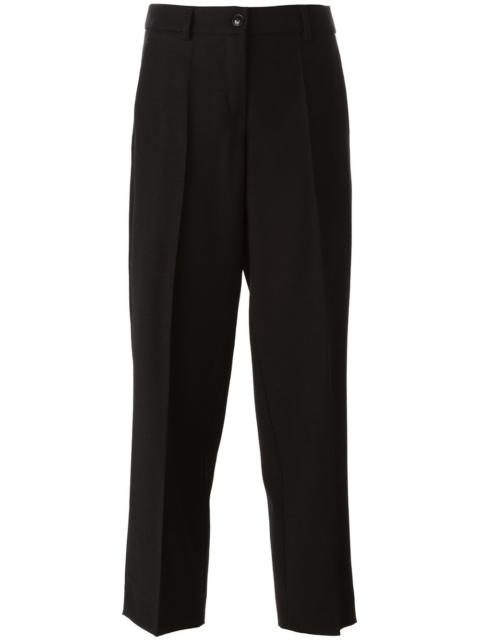 Moschino straight fit tailored trousers