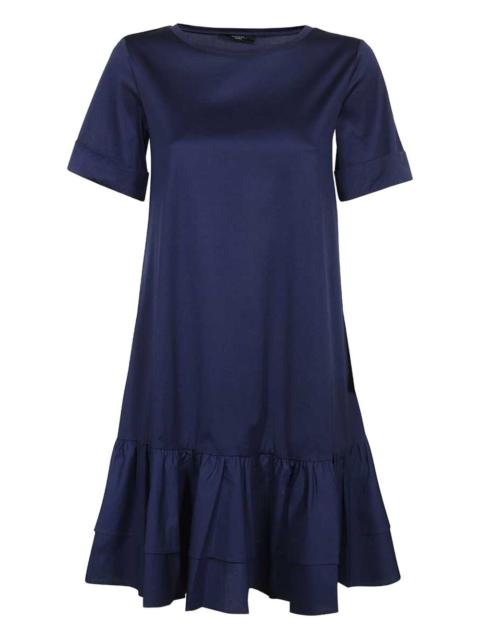 WEEKEND Max Mara ruffled cotton mini dress