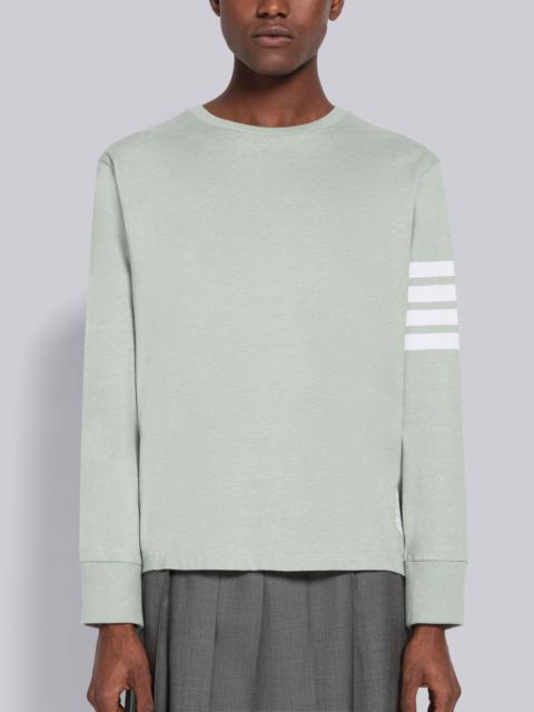 Thom Browne Jersey 4-Bar Long Sleeve Rugby Tee