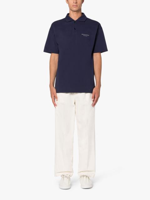 Mackintosh RAIN X SHINE NAVY POLO SHIRT