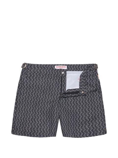 ORLEBAR BROWN paisley swim shorts