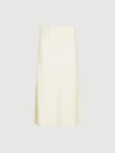 Brunello Cucinelli Satin cady fluid pencil skirt