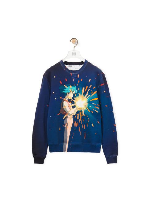 Loewe Magical Sky sweatshirt in cotton