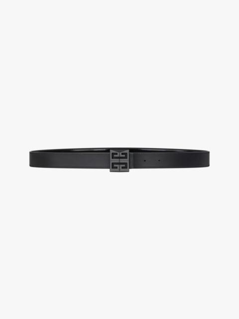 Givenchy 4G REVERSIBLE BELT IN LEATHER