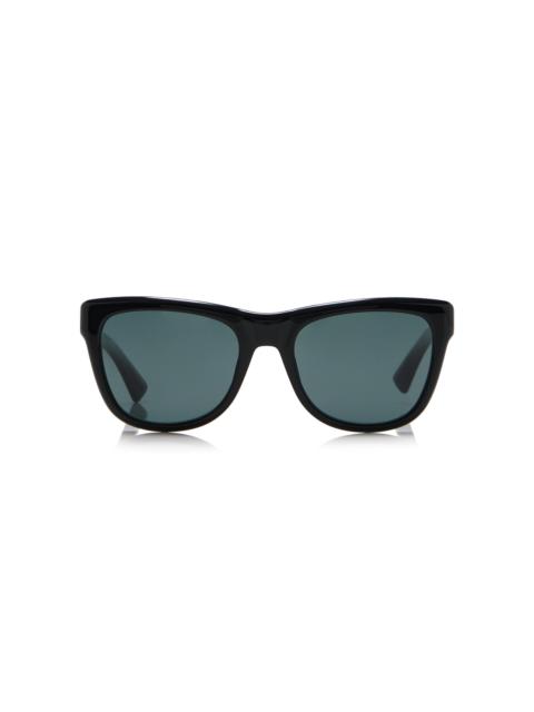 SAINT LAURENT Square-Frame Acetate Sunglasses black