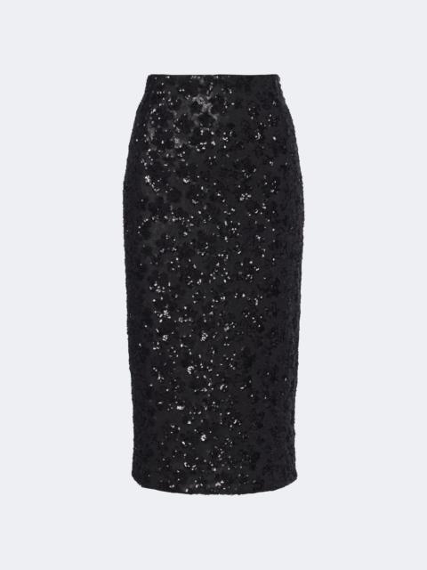 Max Mara Sequined pencil skirt