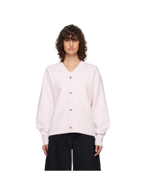 JACQUEMUS Pink 'The Doppio' Cardigan
