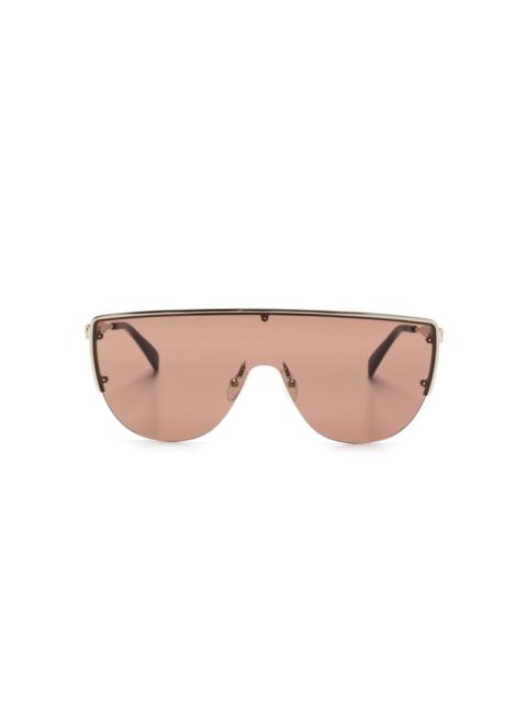 shield-frame sunglasses