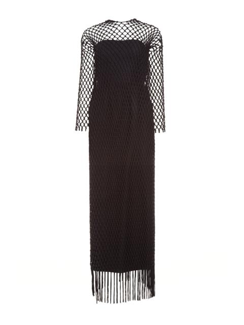 GABRIELA HEARST Barnett Dress with Silk Macrame