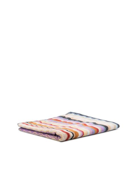 Bonnie striped bath towel