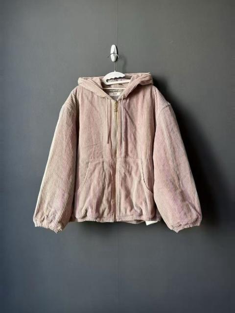 CELINE Celine Pink Arc de Triomphe Corduroy Coat