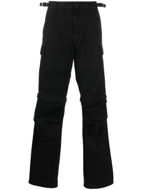 BALENCIAGA straight-leg cargo trousers