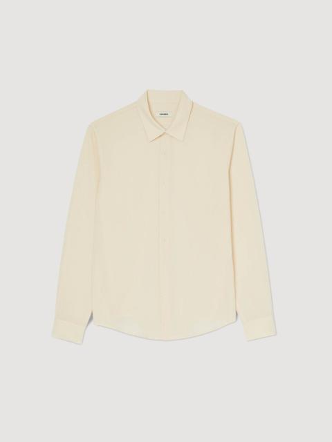 Sandro Pleated loose-fit shirt