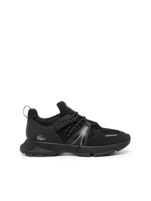 LACOSTE panelled lace-up fastening sneakers