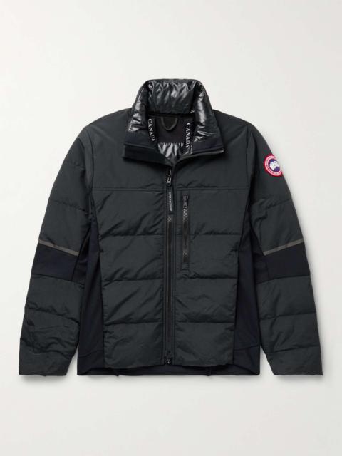 Canada Goose HyBridge® Stretch Jersey-Panelled CORDURA®  Down Jacket