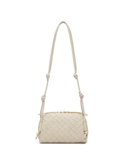 Bottega Veneta Off-White Concert Pouch