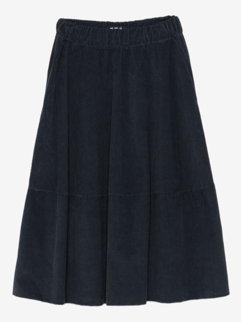 LABO.ART corduroy panelled skirt