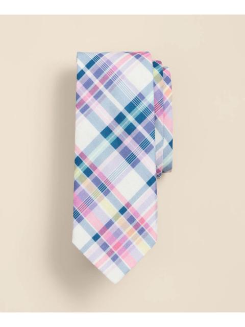 Brooks Brothers Cotton Madras Tie