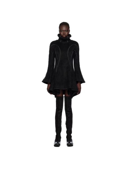 Kiko Kostadinov Black Dusk Minidress