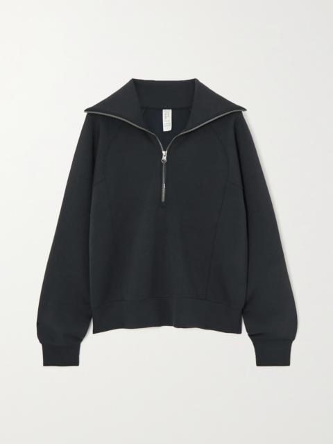 SPANX Spanx Airessentials Stretch-jersey Half-zip Sweatshirt