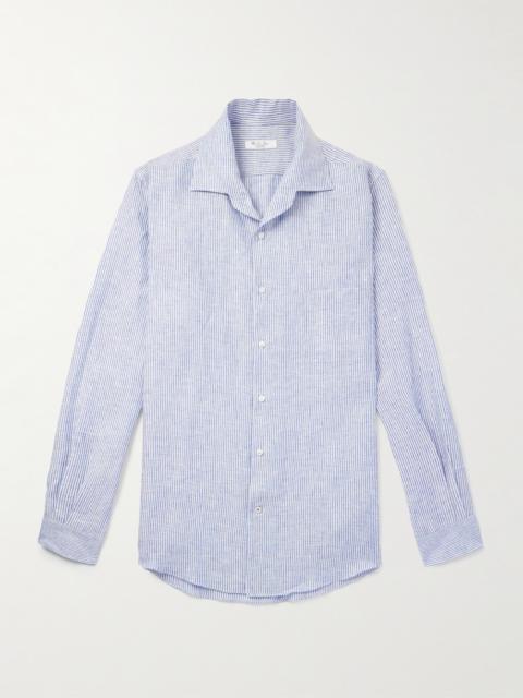 Loro Piana André Striped Linen Shirt