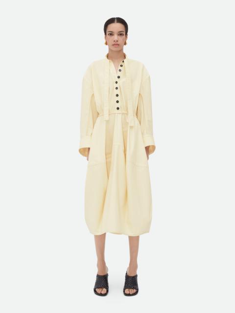 Bottega Veneta Light Cotton Twill Balloon Dress