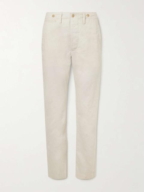 RRL by Ralph Lauren Saunders Straight-Leg Cotton and Linen-Blend Suit Trousers