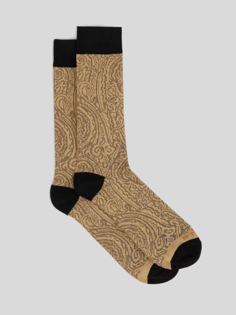 Etro PAISLEY JACQUARD MIDI SOCKS