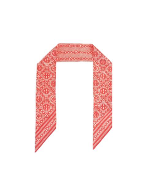 TORY BURCH T-monogram scarf